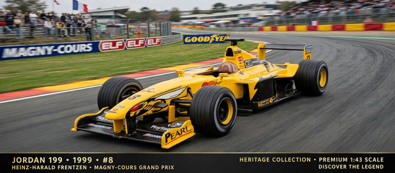Jordan 199 #8 Heinz-Harald Frentzen 1999 1:43 Centauria